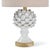 Regina Andrew Leafy Artichoke Ceramic Table Lamp (Off White) For Sale - Image 4 of 5