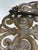 French Antique Rolling Expandable Brass Silverplate Trivet by Au Bon Marché Paris, Late 19th C. For Sale - Image 12 of 12