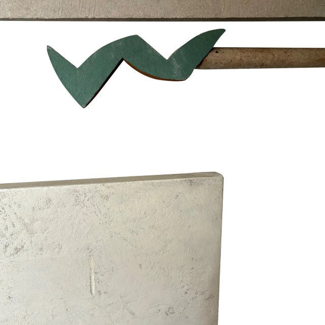 Choong - Sup Liim , 20th Century , The work was created in two parts. The upper painted on wood and the lower on canvas....