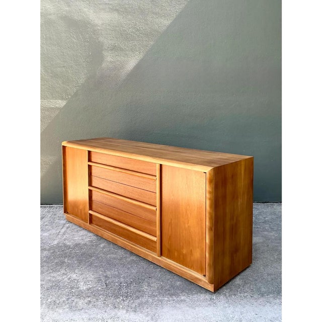 t.h. Robsjohn-Gibbings for Widdicomb Wood Credenza For Sale - Image 10 of 12