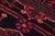 1980s Shabby Chic Persian Afshar Red/Tan Wool Runner Rug- 3'10'' X 8'3'' For Sale - Image 5 of 10