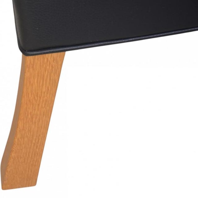 Model 2207 Lounge Chair in Black Leather Børge Mogensen, 1980s For Sale - Image 9 of 16