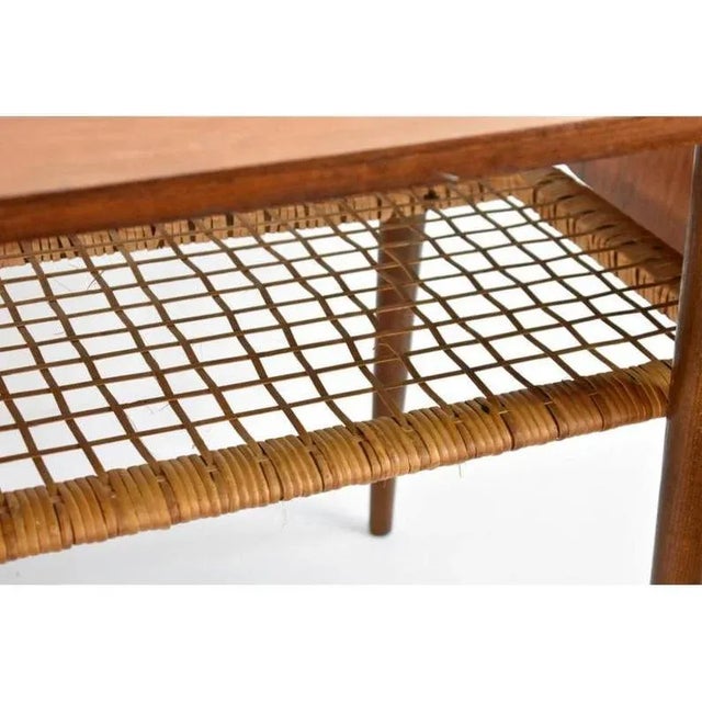 1960s Danish Rosewood Mid Century Modern Double Leaf Coffee Table For Sale - Image 4 of 6