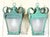 Vintage French Style Solid Brass Lanterns / Pendents With Verdigris For Sale - Image 9 of 15