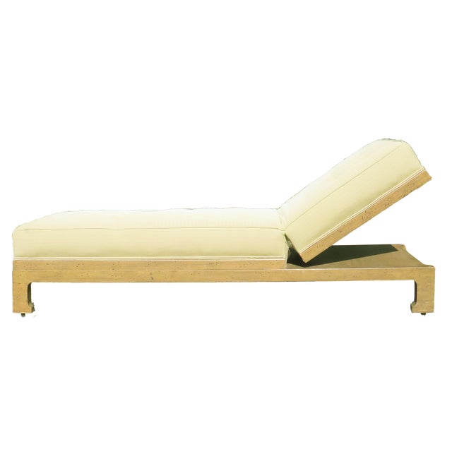 Transitional Custom Adjustable Upholstered Daybed / Chaise For Sale - Image 3 of 10