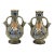 Early 20th Century Imperial Amphora Porcelain Vases With Dignitaries For Sale