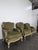 Textile Louis XV Style Lounge Chair in Green For Sale - Image 7 of 9