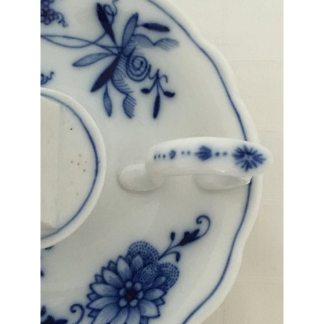 Early 20th Century Meissen Blue Onion Match Striker For Sale - Image 5 of 7