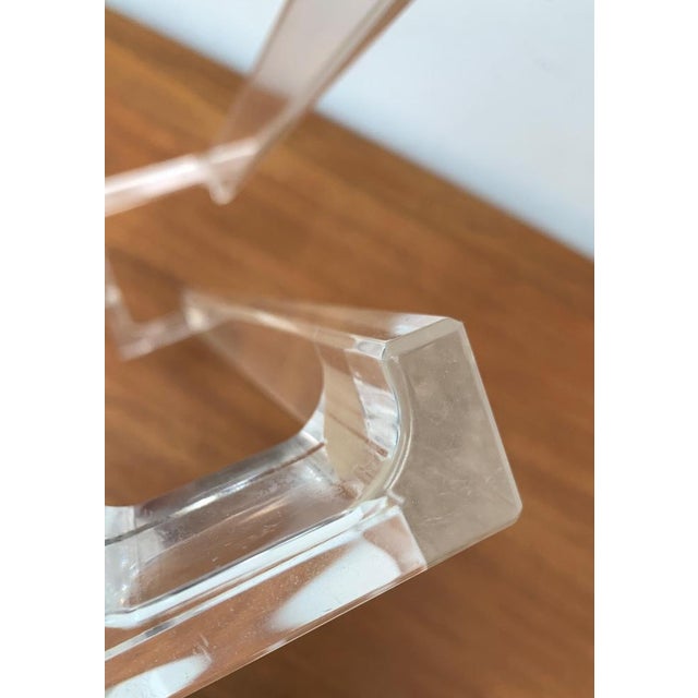 Postmodern Acrylic Warderobe or Towel Holder, 1980s For Sale - Image 15 of 17