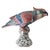 1990s Large Late 20th Century Mottahedeh Italian Hand Painted Porcelain Parrots - A Pair For Sale - Image 5 of 10