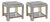 Oliver Side Tables by Lilian August, Set of 2 For Sale