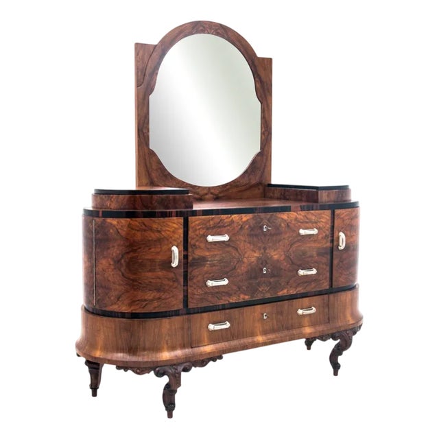 Vintage Italian Art Deco Dressing Table, 1920s For Sale