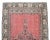 Rose Distressed Area Rug Hand Knotted Muted Color Oushak Medallion Rug - 3'10'' X 6'5'' For Sale - Image 8 of 10
