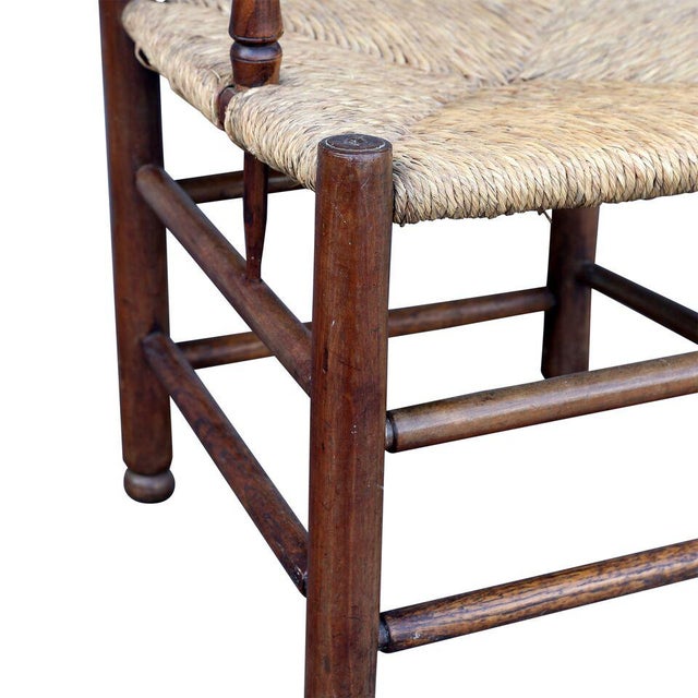 Brown British Country Chair For Sale - Image 8 of 10
