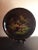 1980s 1980s Oriental Round Lacquered Black Acrylic Platter For Sale - Image 5 of 6