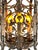1920’s Cast Brass Decorative Gothic Revival Fixture For Sale - Image 4 of 6