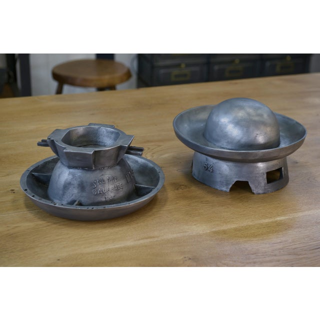 Cast Aluminum Hat Mold Jalard in Caussade, 1950s For Sale - Image 9 of 9