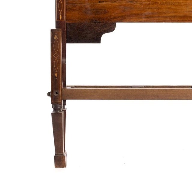 19th Century Queen Maria Bed in Fine Wood For Sale - Image 3 of 6
