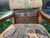 Arts and Crafts/Craftmans style side chair made from oak with upholstered back and seat. Carvings, cut outs and nailhead...