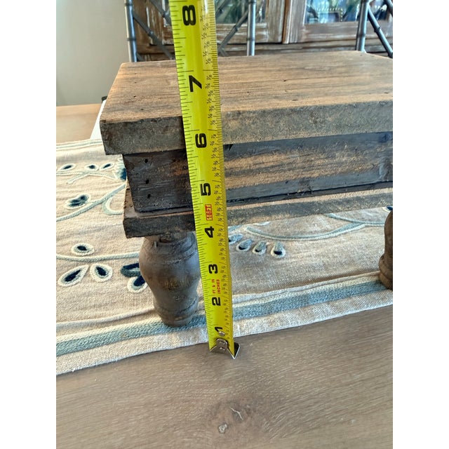 Rustic Wood Tabletop Riser For Sale In Jacksonville, FL - Image 6 of 8
