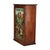 Green Antique Wells & Richardson Co. Diamond Dye Oak & Embossed Country Store Cabinet For Sale - Image 8 of 15