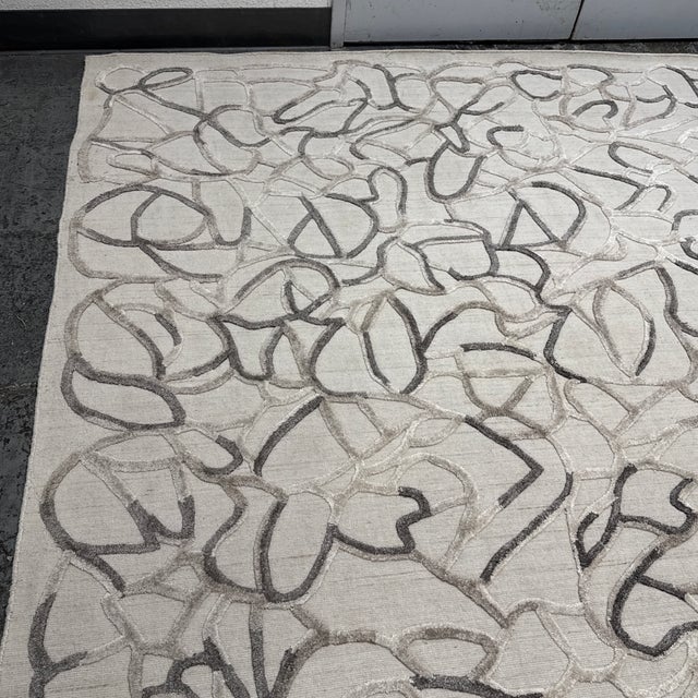10ft × 14ft Exquisite Rugs Goudy 4347 Hand-Loomed Area Rug For Sale In San Francisco - Image 6 of 12