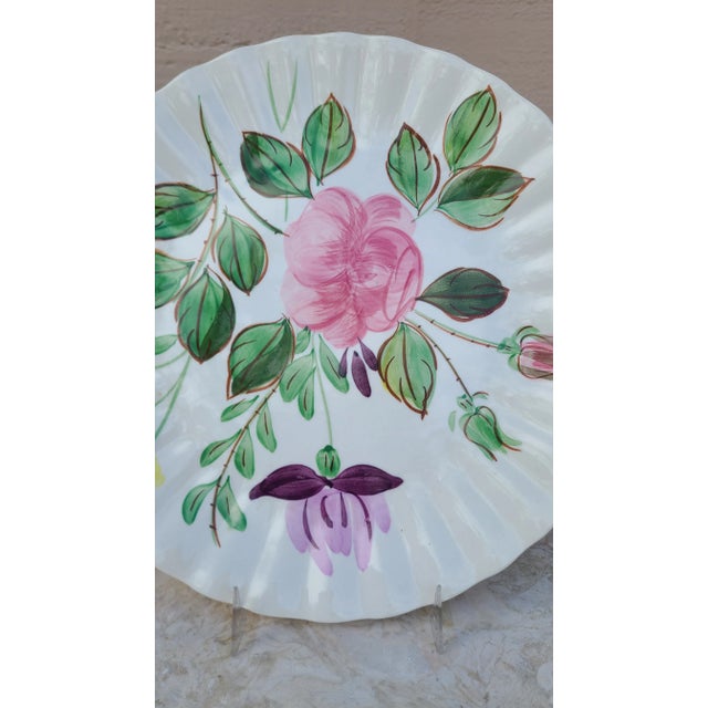 LastChance!Blue Ridge Hand Painted Underglaze Southern Potteries, Inc. For Sale - Image 4 of 7