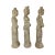 Chinese Vintage Maitland Smith Terracotta Statues of Asian Women - Set of 3 For Sale - Image 3 of 12