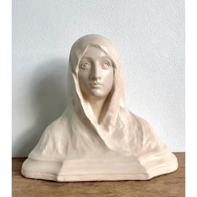 Vintage 1900 Original Model Plaster Marquette of Pilne For Sale - Image 9 of 12