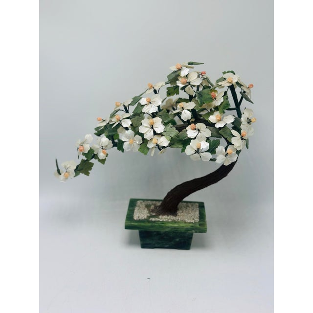 Asian Vintage Hardstone Bonsai Sculpture For Sale - Image 3 of 9