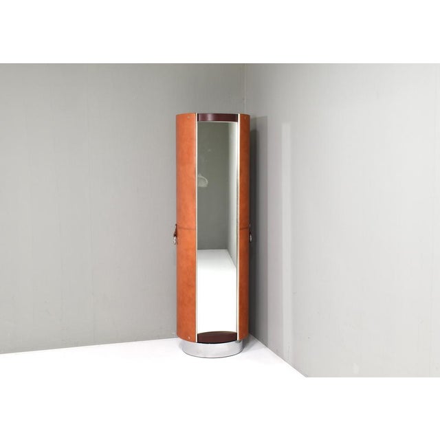 Gold Tucroma Swivel Dressing Cabinet by Guido Faleschini for i4Mariani, 1971 For Sale - Image 8 of 18