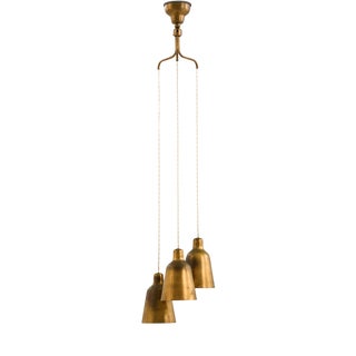 Model 40 Ceiling Lamp from Hans Bergström, 1940s For Sale
