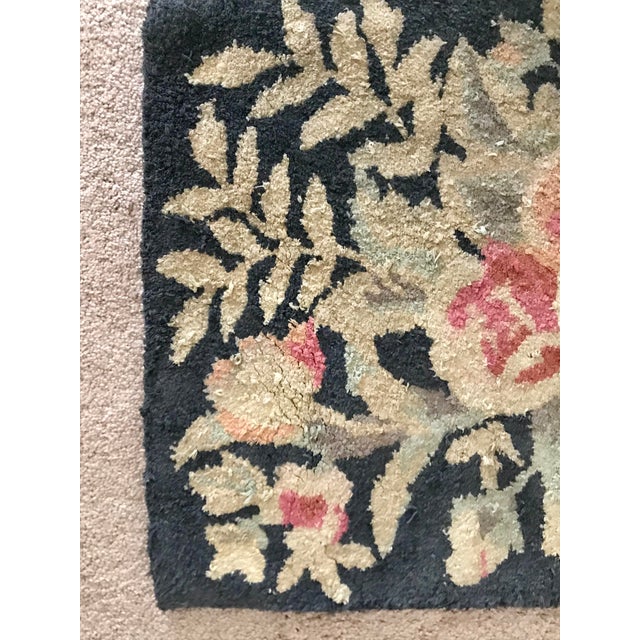 1900’s Traditional Handmade Hooked Rug Chairish