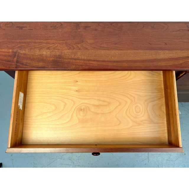 Mid 20th Century Modern Cherry Dresser by Ethan Allen For Sale - Image 11 of 14