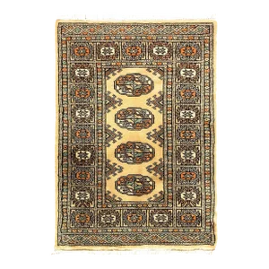 Fine Hand Knotted Bokhara Rug