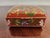Vintage Chinese Colorful Floral Red Cloisonné Box For Sale - Image 11 of 13