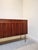 Rosewood Sideboard with Travertine Top attributed to Etienne Fermigier, France, 1961 For Sale - Image 14 of 17