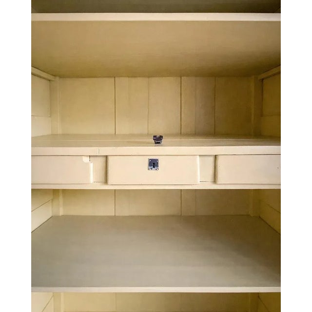 Large French Louis Philippe Armoire or Wardrobe in Cherrywood, 19th Century For Sale - Image 5 of 11