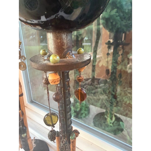 Celestial Meets the Sea-Brutalist Industrial Sculpture - Set of 3 For Sale In Chicago - Image 6 of 11