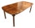 Expandable Burl Walnut Dining Table For Sale