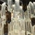 Glass Mid-Century Modernist Hand-Blown Murano Mixed Glass Camer Triedre Chandelier For Sale - Image 7 of 17