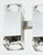 Brushed Aluminum Chandelier in the Style of Kalmar For Sale In Los Angeles - Image 6 of 10