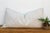 Linen Linen Tail Oversized Lumbar Moroccan Pillow For Sale - Image 8 of 8