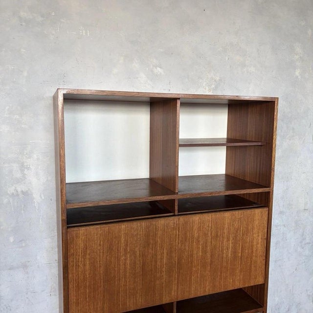 Mid-Century Modern Teak Secretaire Bookcase, 1960s For Sale - Image 6 of 7
