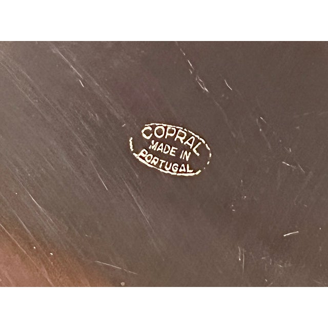 Late 20th Century Vintage European Copper & Brass Crepe Pan For Sale - Image 5 of 10