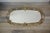 Vintage Oval Mirror with Brass Frame, 1950s For Sale - Image 6 of 6