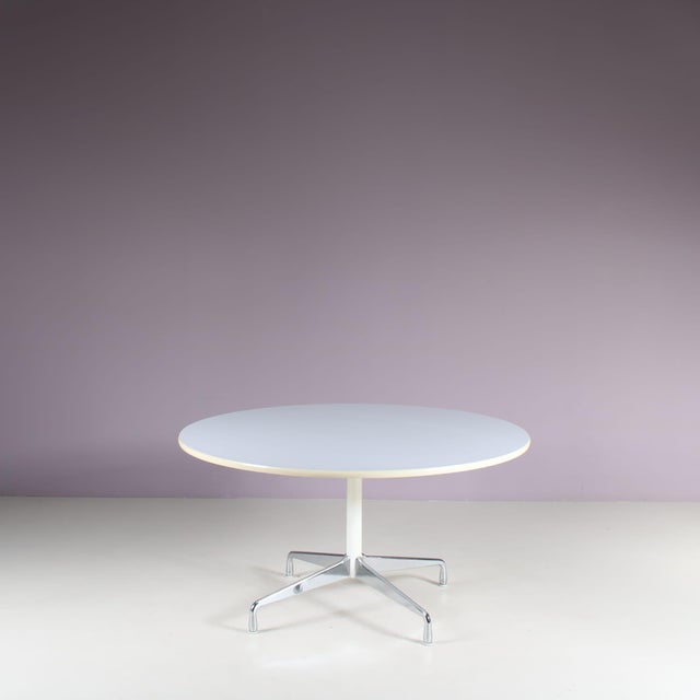 Herman Miller Segmented Dining Table by Charles & Ray Eames for Herman Miller, Usa, 1960s For Sale - Image 4 of 10