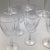 French Hexagon Stemmed Crystal Water Goblets-Set of 8 For Sale - Image 10 of 13