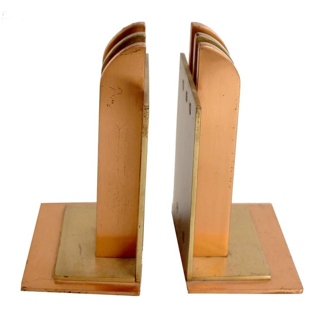 Art Deco Bookends by Von Nessen for Chase, 1930s, Set of 2 For Sale - Image 6 of 10