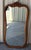 1900s Victorian Curved Tiger Oak Framed Dressing Mirror For Sale - Image 12 of 12